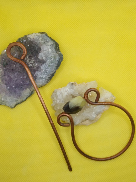 Copper Hair/Shawl Pin