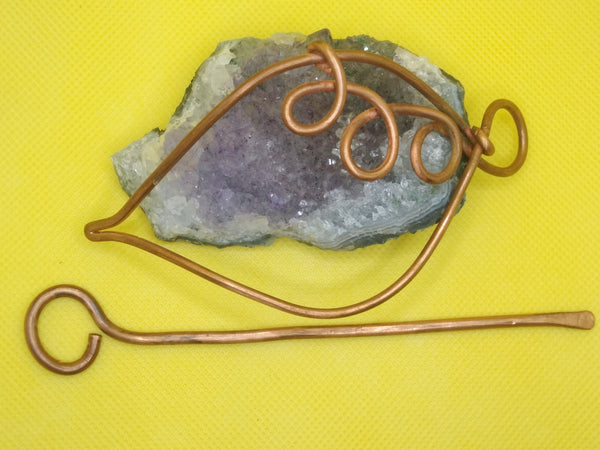 Copper Hair/Shawl Pin