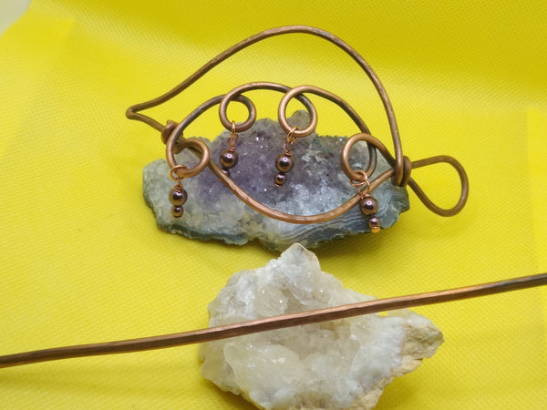 Copper Hair/Shawl Pin