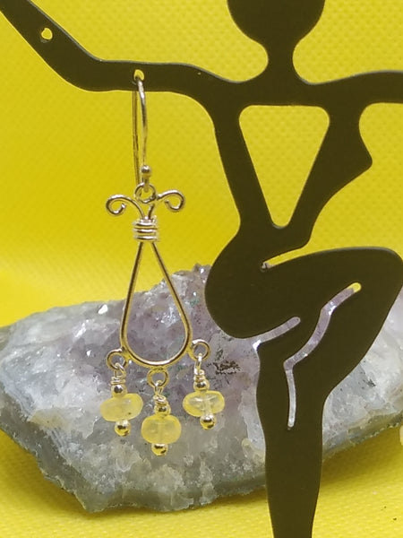 Oregon Opal Chandelier Earrings